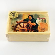 Old Salty Wooden Box of Taffy