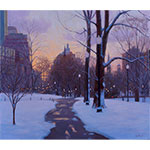 Back Bay Winter Twilight Holiday Cards