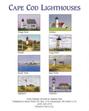 Cape Cod Lighthouses Notecards