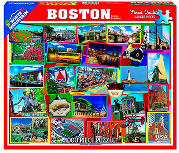 Boston Collage 1000 Piece Puzzle