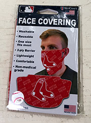 Red Sox face mask