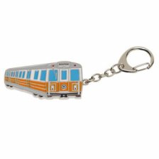 Boston Orange Line Key Chain