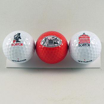 Sleeve of Boston Golf Balls