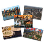 Boston postcards