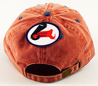 Rear view of Boston cap