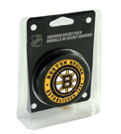 Boston Bruins Hockey Puck