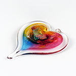 Small Hanging Glass Heart