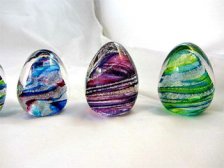 Glass Birthstone Egg
