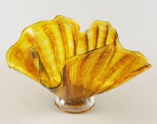 Aquatic Handblown Glass Votive - Gold