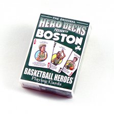 Boston Celtics Basketball Heroes Playing Cards