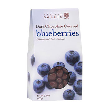 Dark Chocolate Covered Blueberries