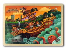 The Pirates of Boston Wooden Puzzle