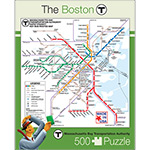 Boston MBTA Map Puzzle