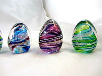 Luke Adams Glass Eggs