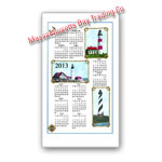 2013 Lighthouse Calendar Towel