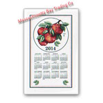 2014 Apple Calendar Towel