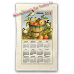 2015 Apple Calendar Towel