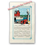 2015 Rockport Calendar Towel