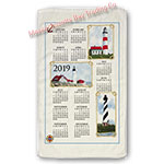 2019 Lighthouses
Calendar Towel