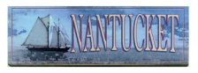 Nantucket Blue Sign