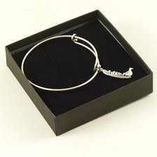 Boston Ducklings Charm Bangle Bracelet