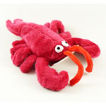 Plush Lobster Dog Toy