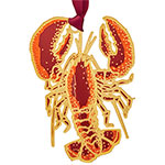Brass Lobster Ornament