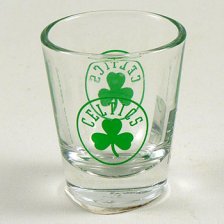 Boston Celtics Shot Glass