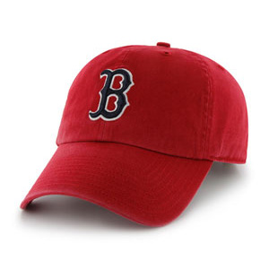 Boston Red Sox 47 Brand Red Clean Up Adjustable Hat