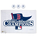 Boston Red Sox 2013 World Series Champions Golf Gift Set