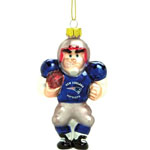 New England Patriot Player Ornament