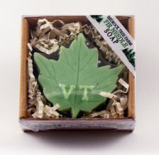 Fir Needle Soap - Vermont Maple Leaf