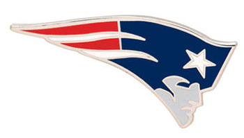 New England Patriots Logo Pin