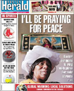 Boston Herald Front Page